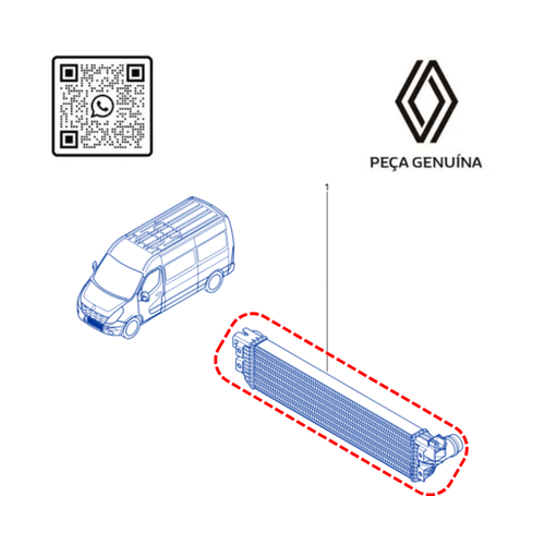 RN 69388R 144969388R INTERCOOLER MASTER 2.3 16v M9T 13 - 7